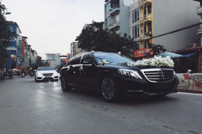 Thuê xe sang thuê xe Mercedes Benz S400 phục vụ hội nghị cưới hỏi tại Đà Nẵng