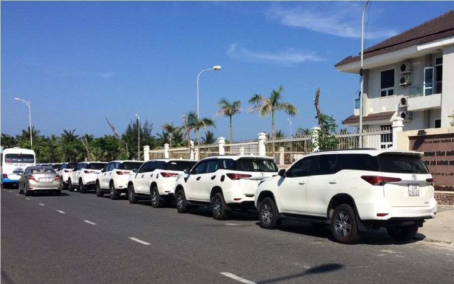 Toyota Fortuner cho thuê số lượng lớn tại Đà Nẵng, thuê xe Toyota Fortuner 7 chỗ đà nẵng